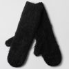 Women Fall Winter Spring Summer Mittens | Montpellier Mittens Jet Black