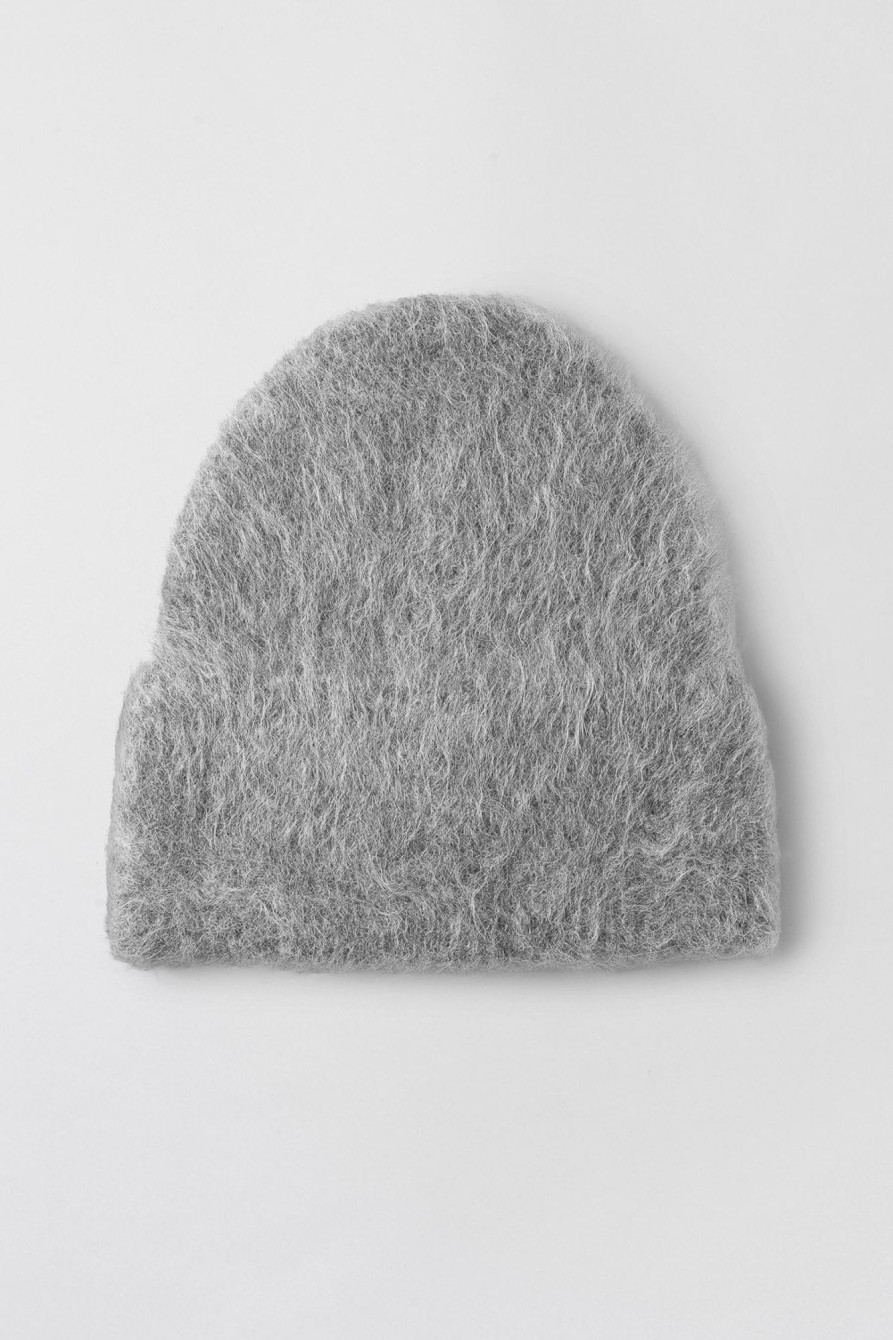 Women Fall Winter Spring Summer Hats | Montpellier Beanie Gray Melange