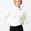 Women Fall Winter Spring Summer Basics | Julie Cotton Rib Papyrus