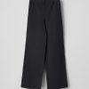 Women Fall Winter Spring Summer Trousers | Tove Long Jet Black