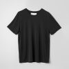 Women Fall Winter Spring Summer Tops | Tina Modal Tee Jet Black