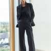 Women Fall Winter Spring Summer Trousers | Barbro Jet Black