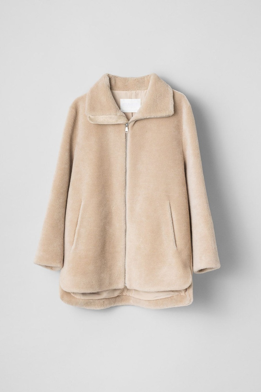 Women Fall Winter Spring Summer Coats & Jackets | Burner Teddy Jacket Oatmeal