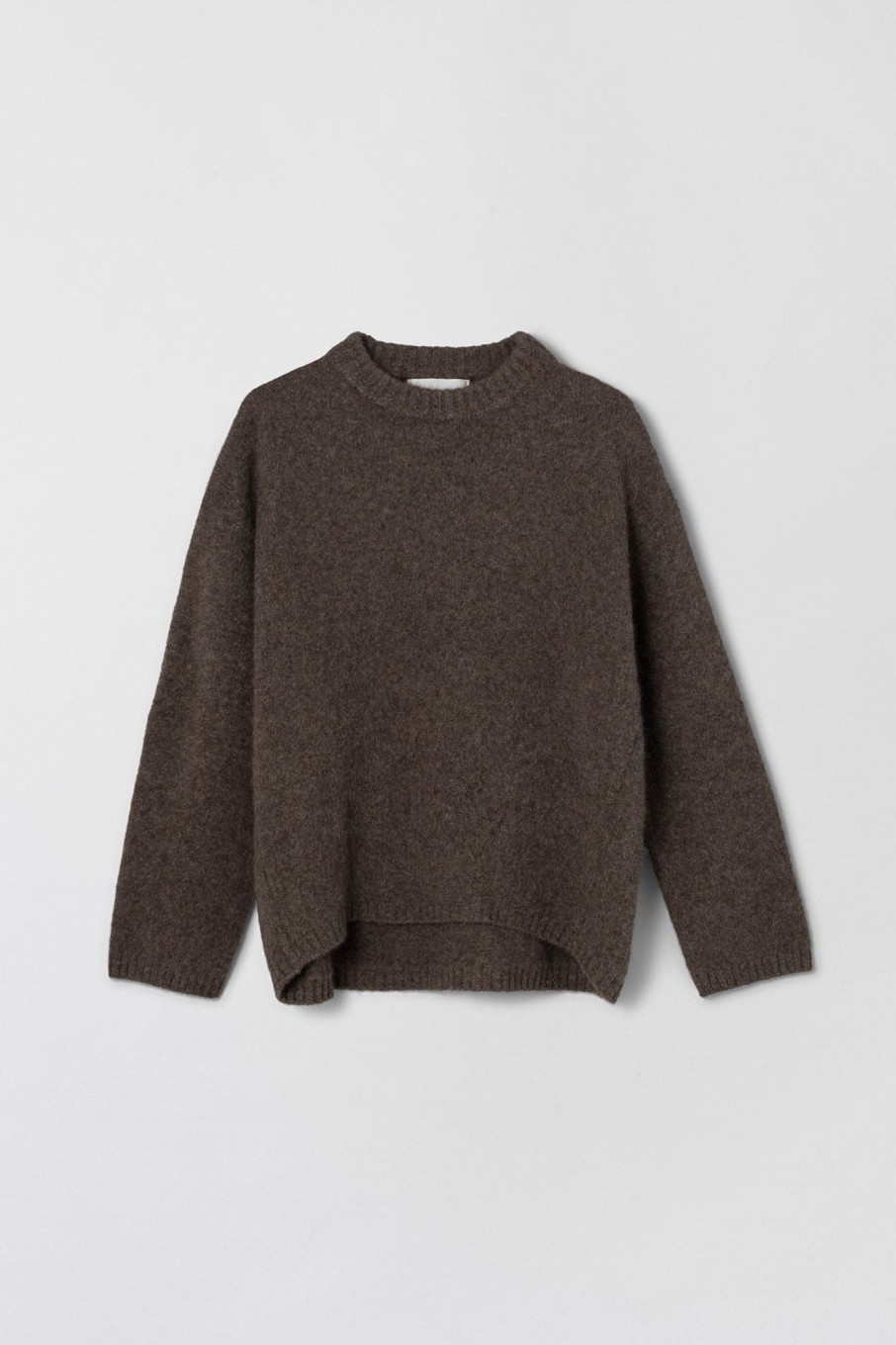 Women Fall Winter Spring Summer Basics | Sierra Undyed Roundneck Sweater Indus