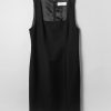 Women Fall Winter Spring Summer Dresses | 90S Shift Dress Anthracite Black