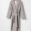 Women Fall Winter Spring Summer Basics | Jimson Weed Wool Coat Brown Houndstooth