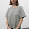 Women Fall Winter Spring Summer Basics | One More Night T-Shirt Gray Melange