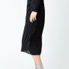 Women Fall Winter Spring Summer Basics | Tao Pleat Skirt Anthracite Black