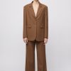 Women Fall Winter Spring Summer Basics | Port Oversized Blazer Port Partridge Brown