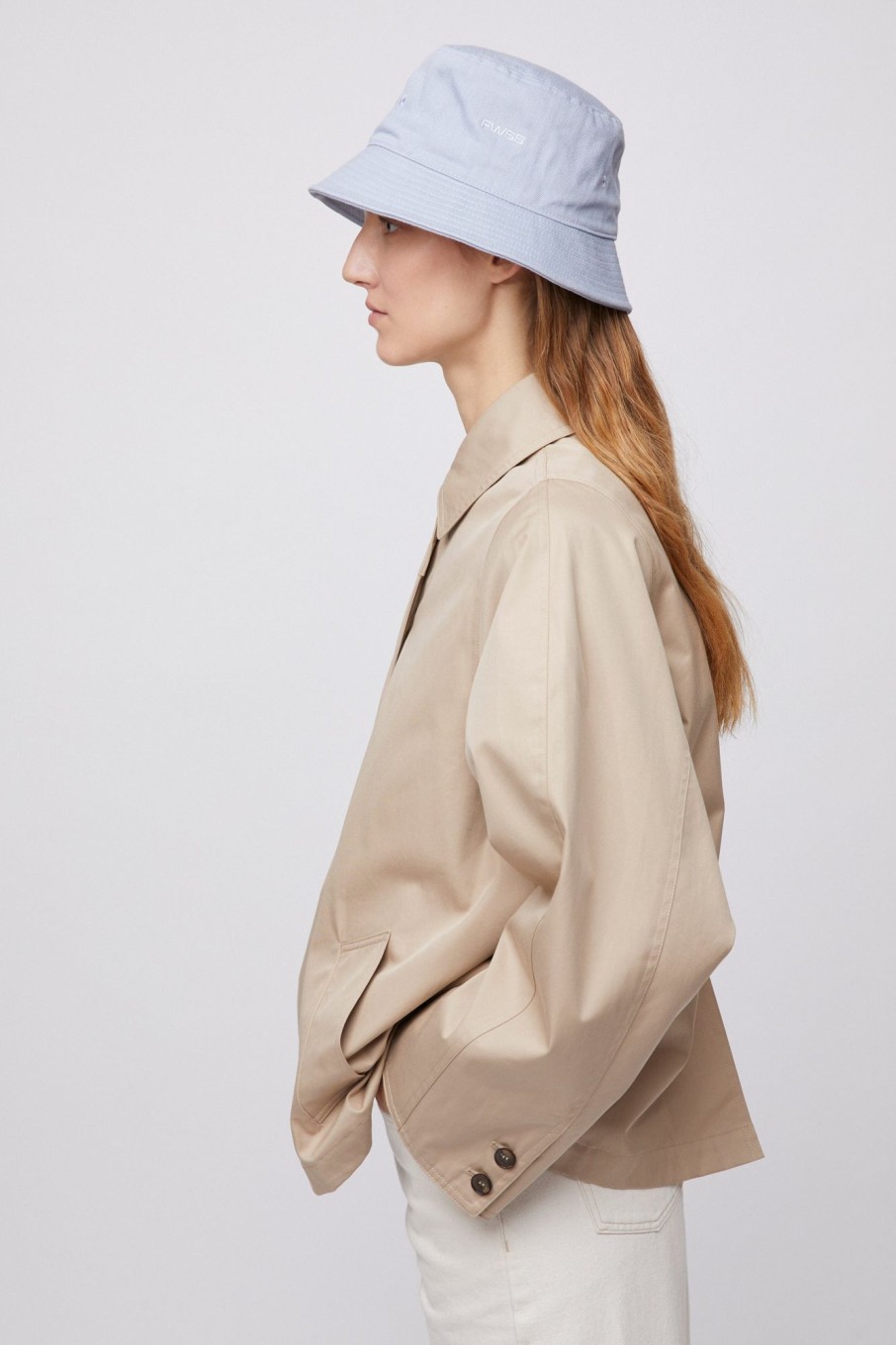 Women Fall Winter Spring Summer Basics | Shadow Bucket Hat Bel Air Blue