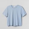 Women Fall Winter Spring Summer Tops | One More Night T-Shirt Dusty Blue