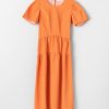 Women Fall Winter Spring Summer Basics | Late Nights Dress Burnt Orange