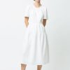 Women Fall Winter Spring Summer Basics | Late Nights Dress Star White