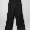 Women Fall Winter Spring Summer Basics | Paloma Tailored Trousers Anthracite Black