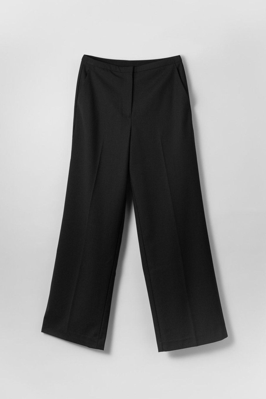 Women Fall Winter Spring Summer Basics | Paloma Tailored Trousers Anthracite Black