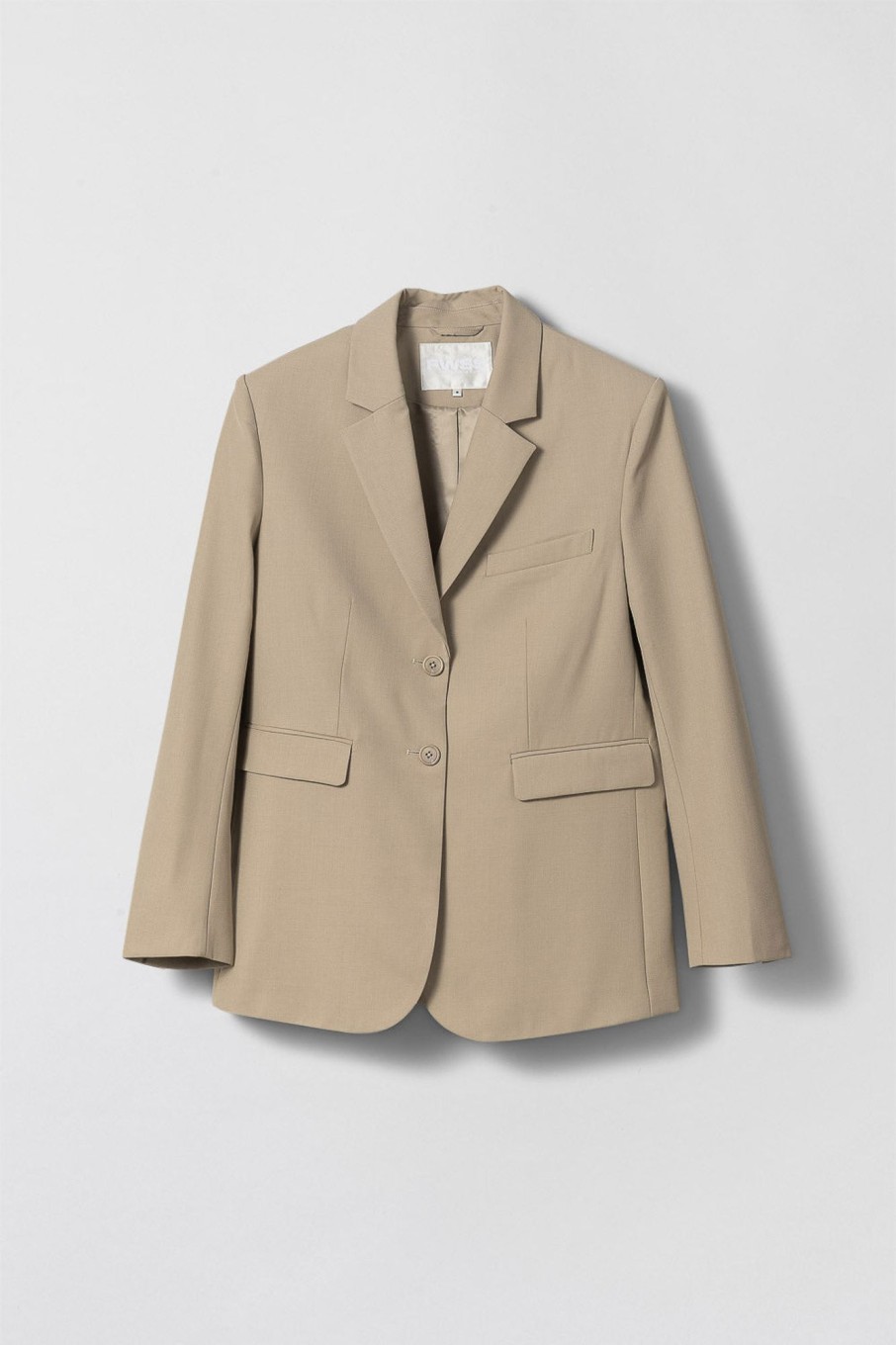 Women Fall Winter Spring Summer Tailoring | Port Oversized Blazer Travertine