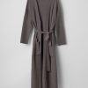 Women Fall Winter Spring Summer Basics | One More Mile Cardigan Brown Melange