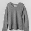 Women Fall Winter Spring Summer Sweaters & Cardigans | Ever Mine Cashmere Jumper Gray Melange