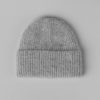 Women Fall Winter Spring Summer Hats | Bordeaux Alpaca Light Gray Melange