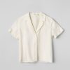 Women Fall Winter Spring Summer Tops | Hong Kong Garden Jet Stream White