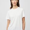 Women Fall Winter Spring Summer Basics | Tina Modal Tee Bright White