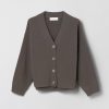 Women Fall Winter Spring Summer Basics | Mooring Cardigan Dark Taupe