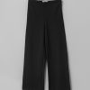 Women Fall Winter Spring Summer Trousers | Tove Twill Anthracite Black