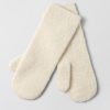 Women Fall Winter Spring Summer Basics | Provence Boucle Mittens Cream