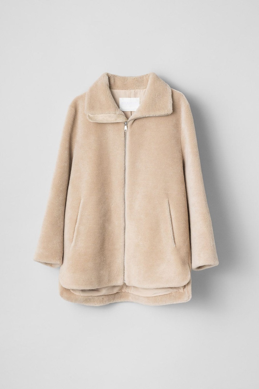 Women Fall Winter Spring Summer Basics | Burner Teddy Jacket Oatmeal