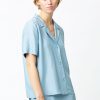 Women Fall Winter Spring Summer Basics | Hong Kong Garden Dusty Blue