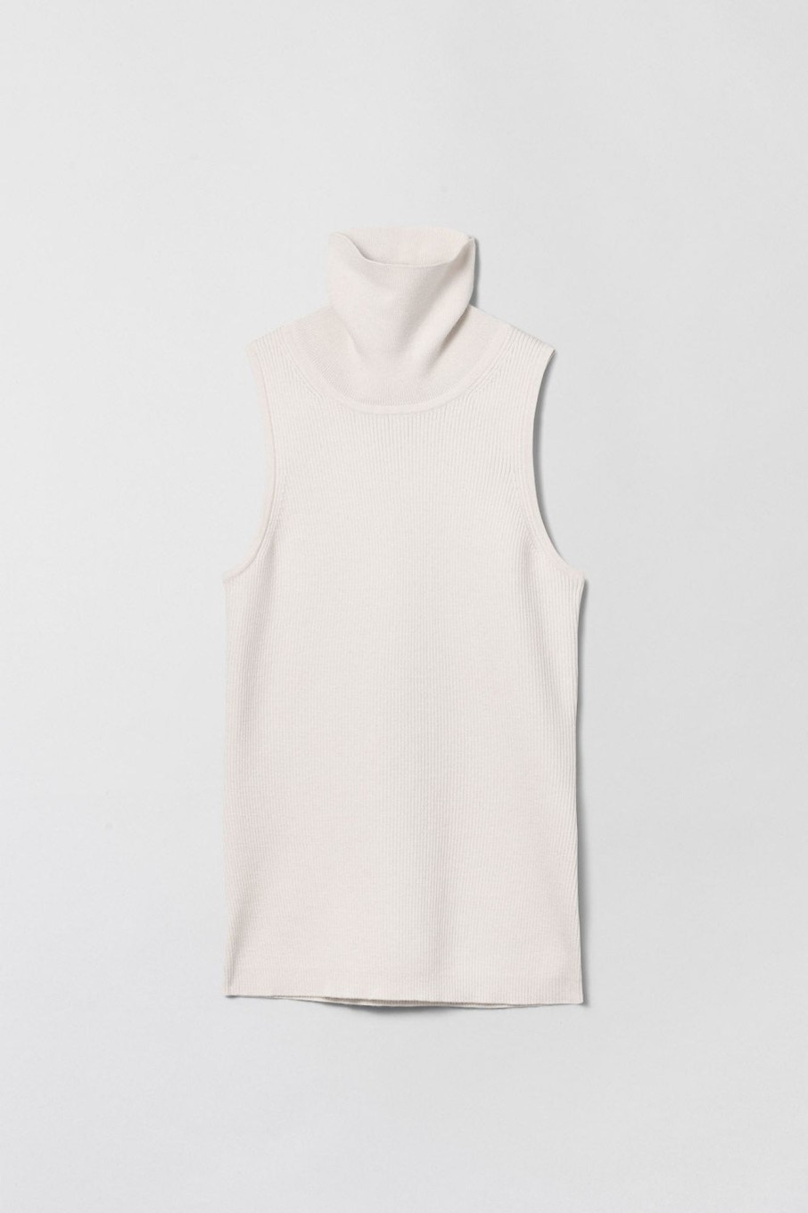 Women Fall Winter Spring Summer Tops | Spark Turtleneck Top Cream