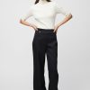 Women Fall Winter Spring Summer Basics | Skipper Trousers Jet Black