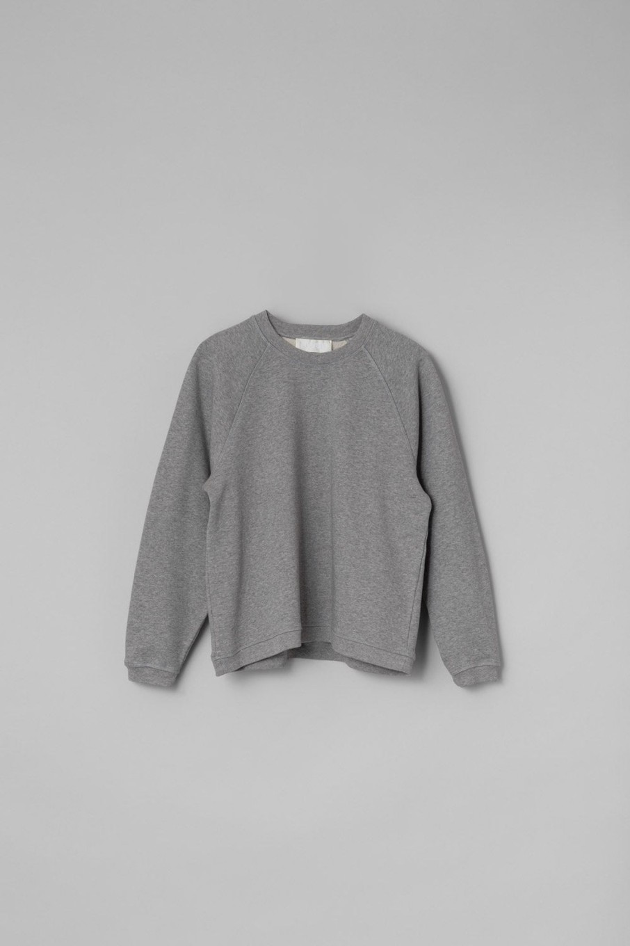 Women Fall Winter Spring Summer Basics | Seijaku Sweatshirt Gray Melange