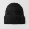 Women Fall Winter Spring Summer Basics | Montpellier Beanie Jet Black