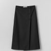 Women Fall Winter Spring Summer Basics | Dancing Queen Wrap Skirt Jet Black