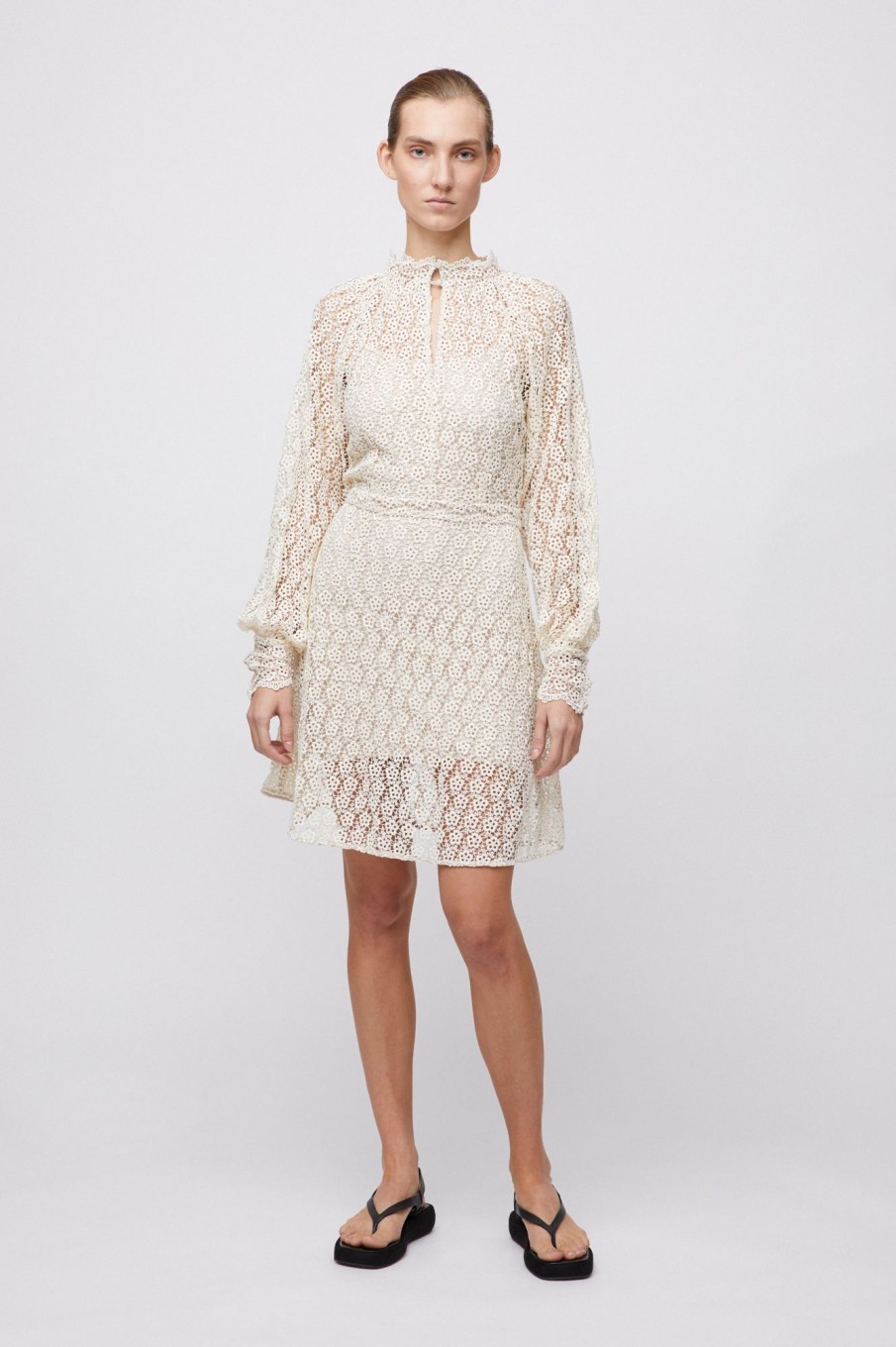 Women Fall Winter Spring Summer Basics | Dahlia Dress Birch