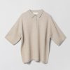 Women Fall Winter Spring Summer Tops | Stranded Pique Short Sleeve Barley