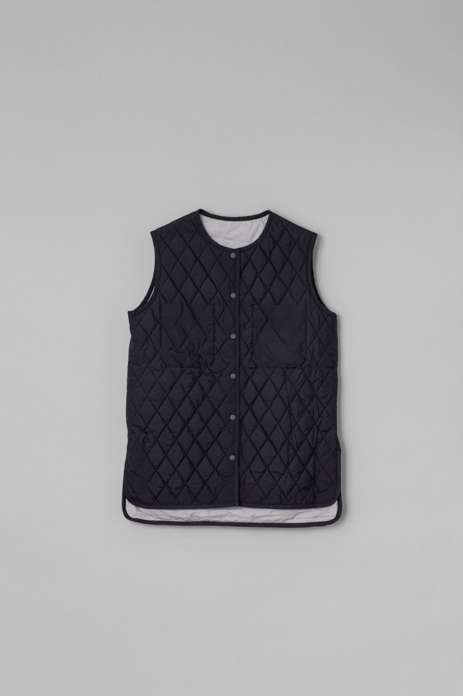 Women Fall Winter Spring Summer Basics | Sealiner Vest Anthracite Black