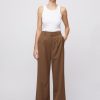 Women Fall Winter Spring Summer Tailoring | Starboard Tailored Trousers Partridge Brown