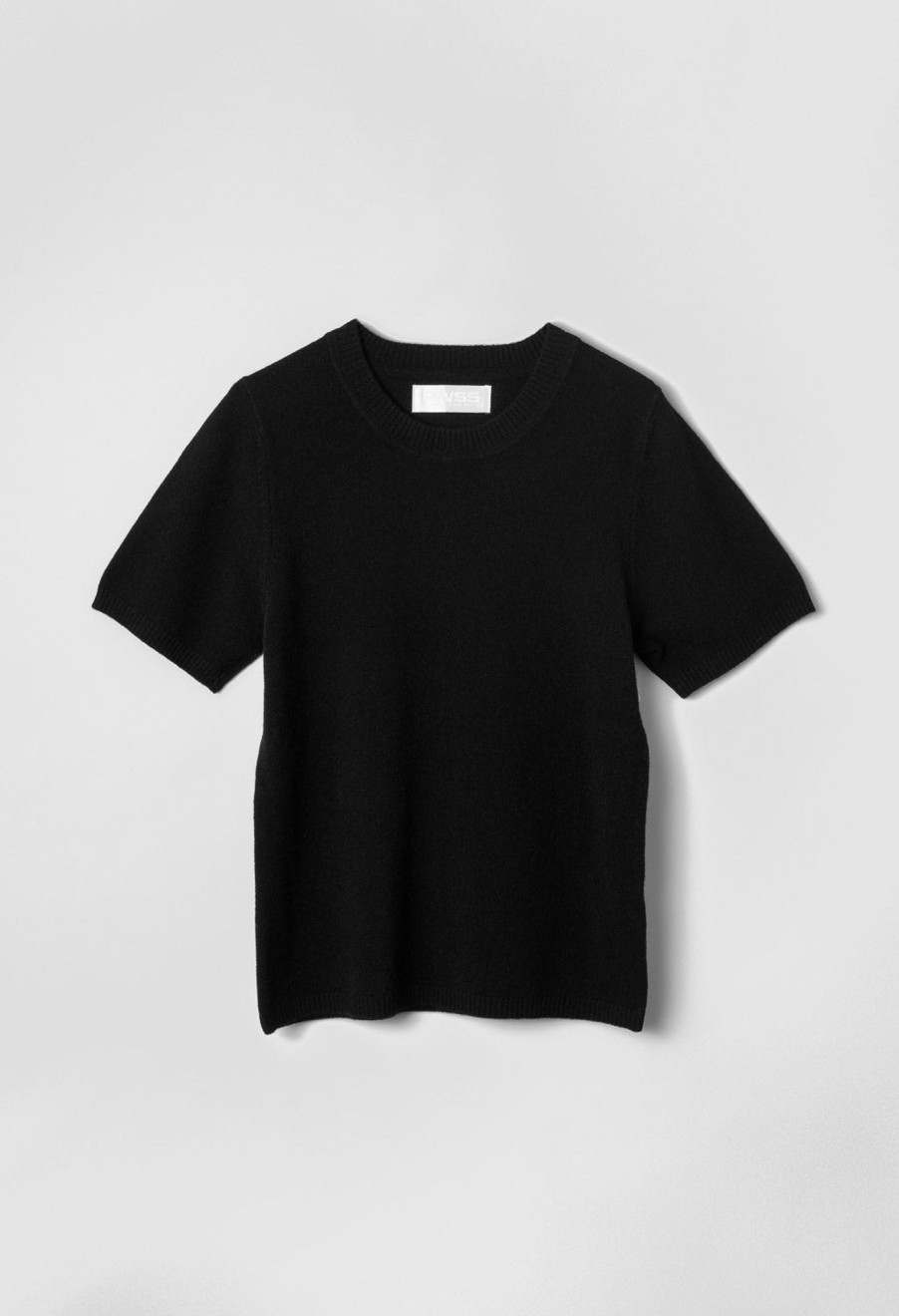 Women Fall Winter Spring Summer Tops | Cash Tee Jet Black