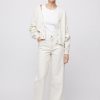 Women Fall Winter Spring Summer Basics | Cotton Mooring Cardigan Cream