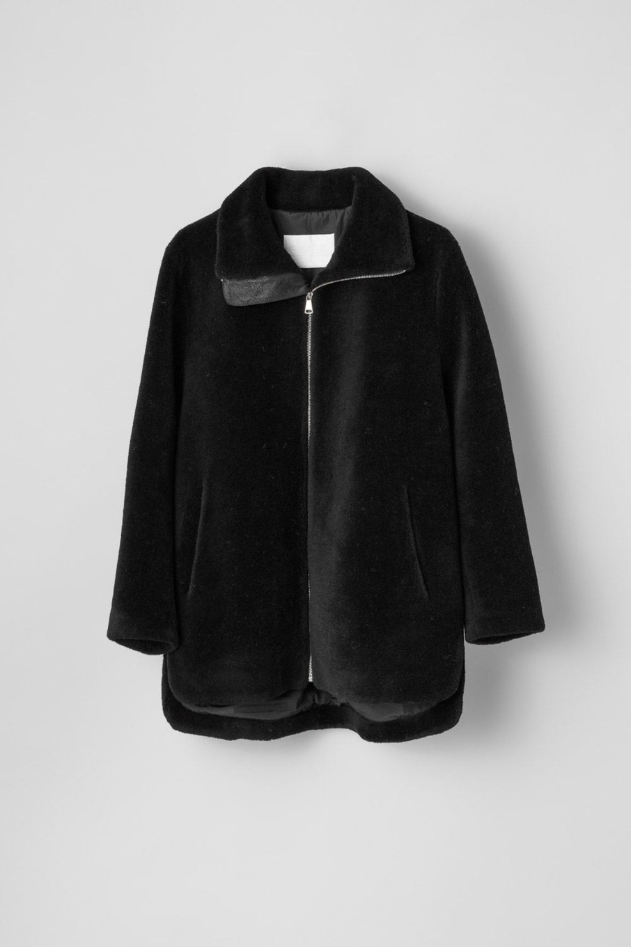 Women Fall Winter Spring Summer Basics | Burner Teddy Jacket Jet Black