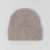 Women Fall Winter Spring Summer Basics | Twist Beanie Oatmeal Melange