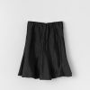 Women Fall Winter Spring Summer Basics | Luna Acetate Skirt Anthracite Black