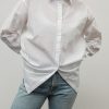 Women Fall Winter Spring Summer Basics | Jenny Bright White Crepe