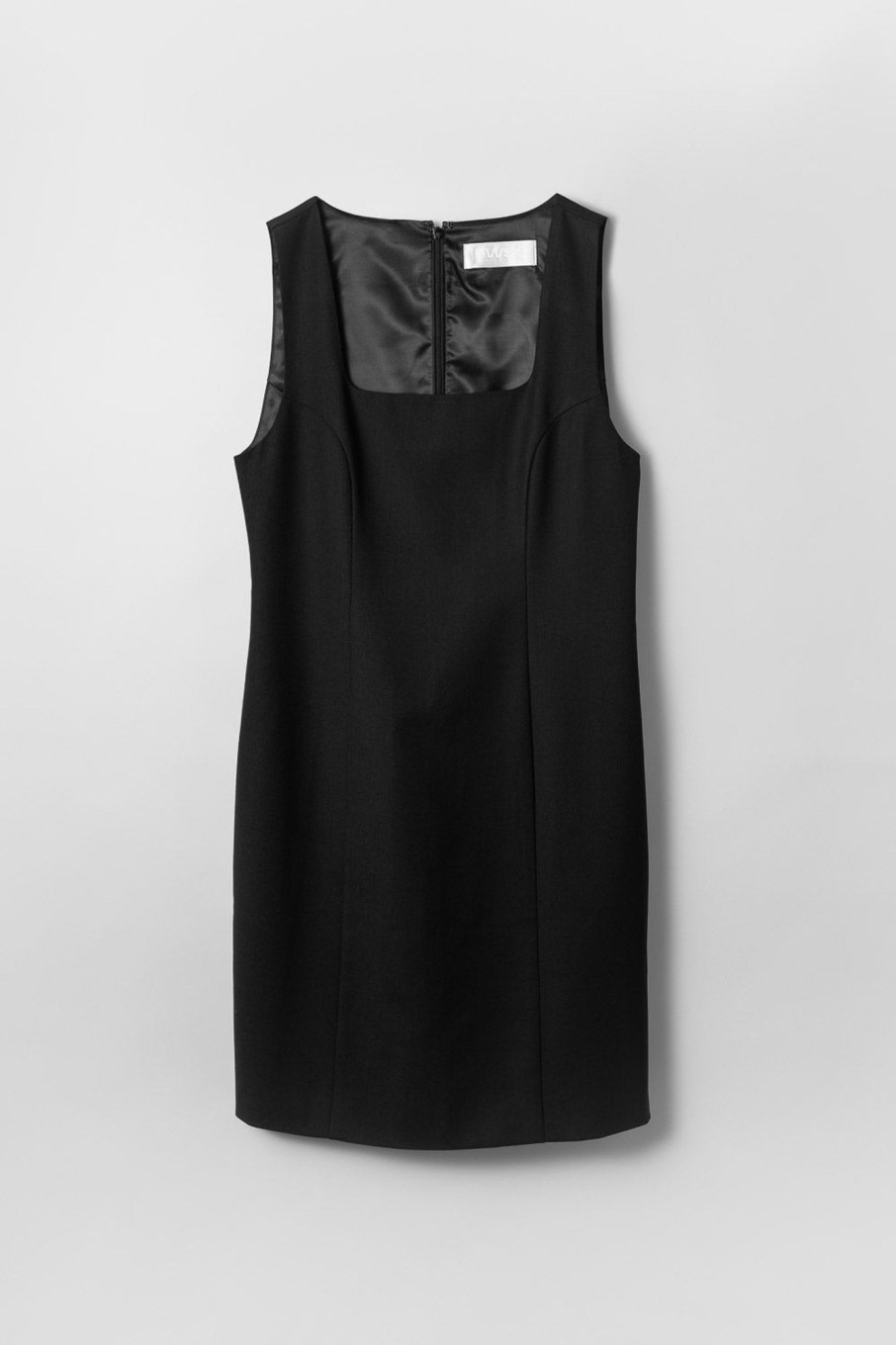 Women Fall Winter Spring Summer Tailoring | 90S Shift Dress Anthracite Black