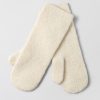 Women Fall Winter Spring Summer Mittens | Provence Boucle Mittens Cream