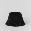 Women Fall Winter Spring Summer Hats | Mamsen Teddy Jet Black