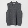 Women Fall Winter Spring Summer Basics | The Woods Vest Forrest Marl