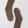 Women Fall Winter Spring Summer Basics | Montpellier Cozy Socks Patridge Brown